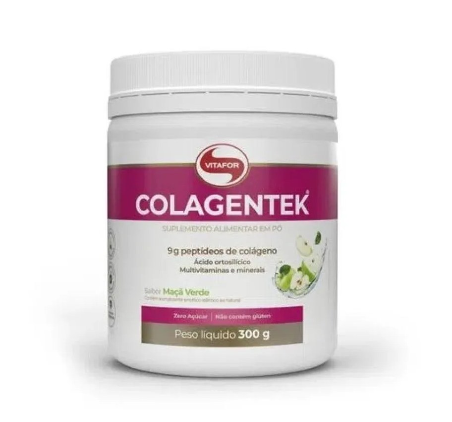 Colagentek (300G) - Sabor: Maçã Verde