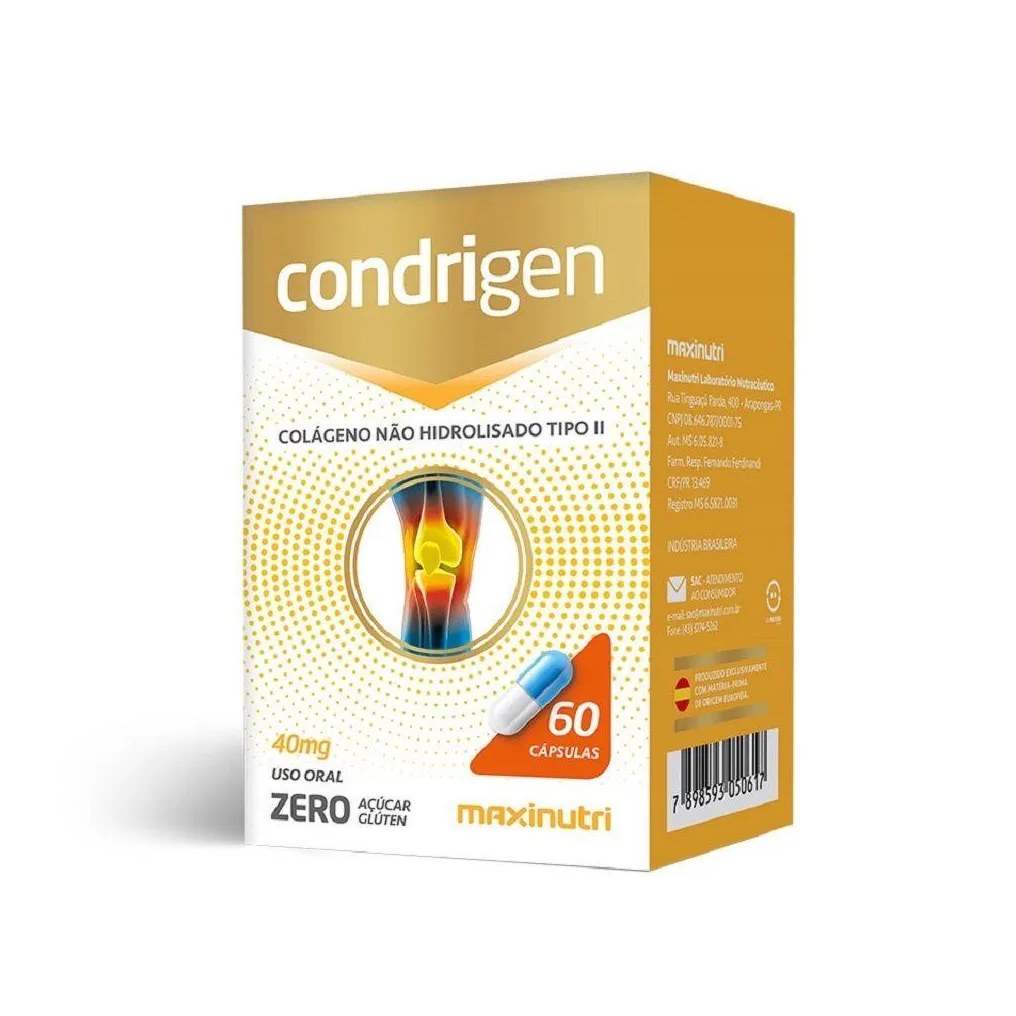 Condrigen Colágeno Tipo Ii (60 cápsulas) - Padrão: Único
