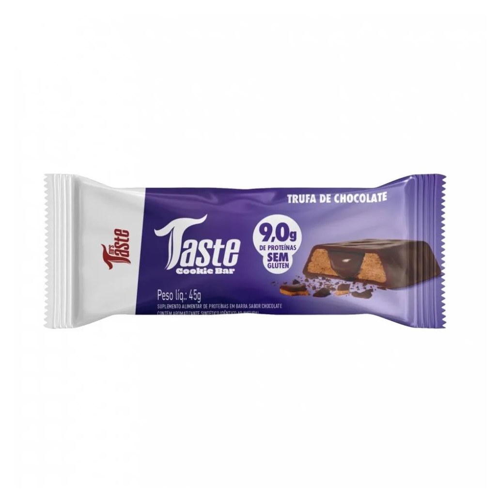 Taste Cookie Bar (45G) - Sabor: Trufa de Chocolate