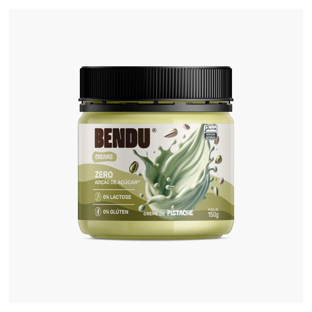 Creme de Pistache Bendu Zero Açúcar 150g