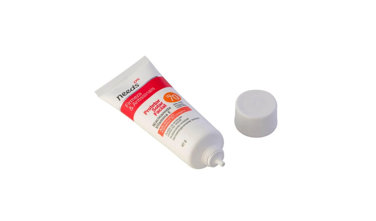 Protetor Solar Facial Needs Firmeza & Antissinais FPS 70 40g