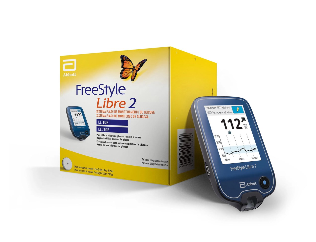 Leitor de Glicose FreeStyle Libre 2 1 unidade