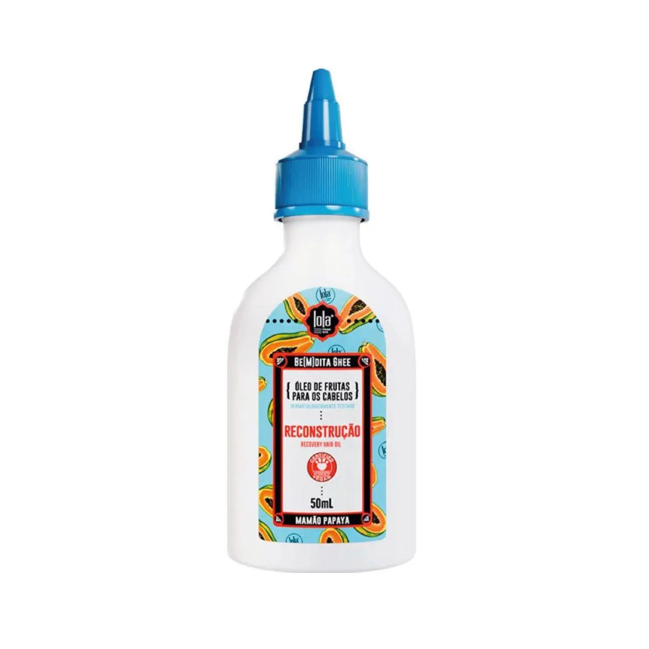 Óleo de Reconstrução Lola Bemdita Ghee Mamão 50ml