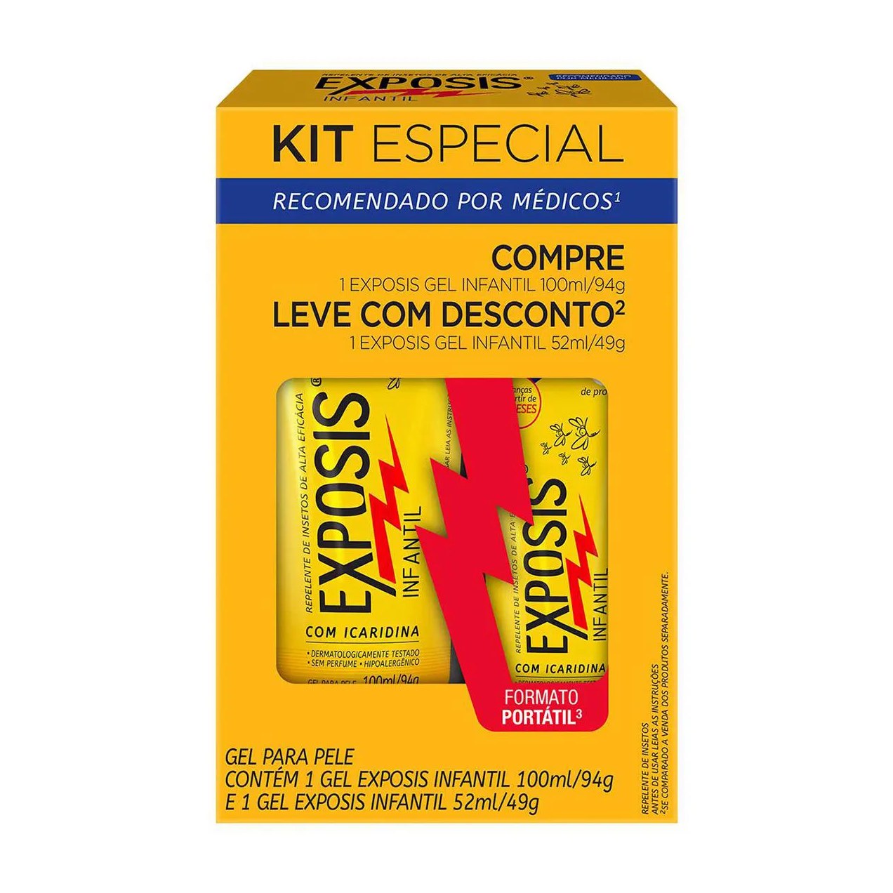 Repelente de Insetos Needs Gel Família Com Icaridina 100ml
