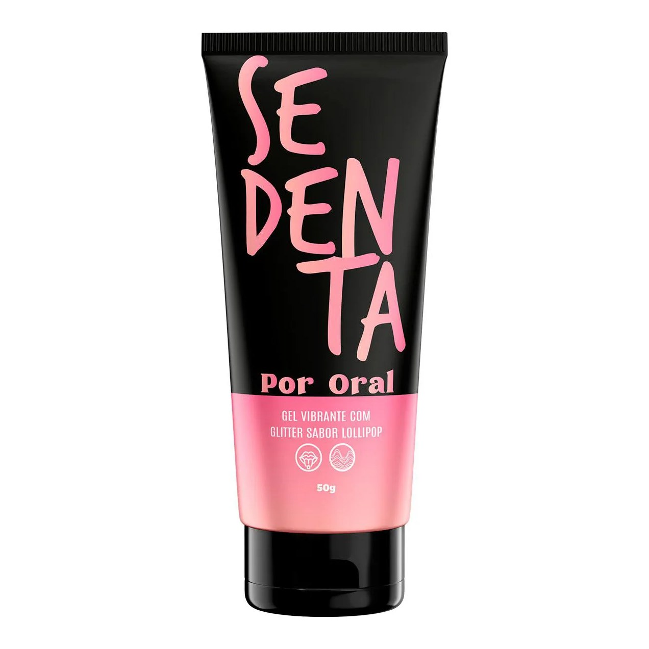 Gel Lubrificante Íntimo Sedenta por Oral Sem Açúcar 50g Lollipop
