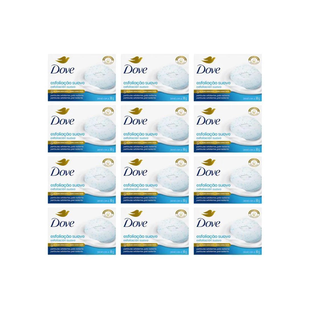 Sabonete Dove 90g Esfoliação Suave - Kit C / 12un