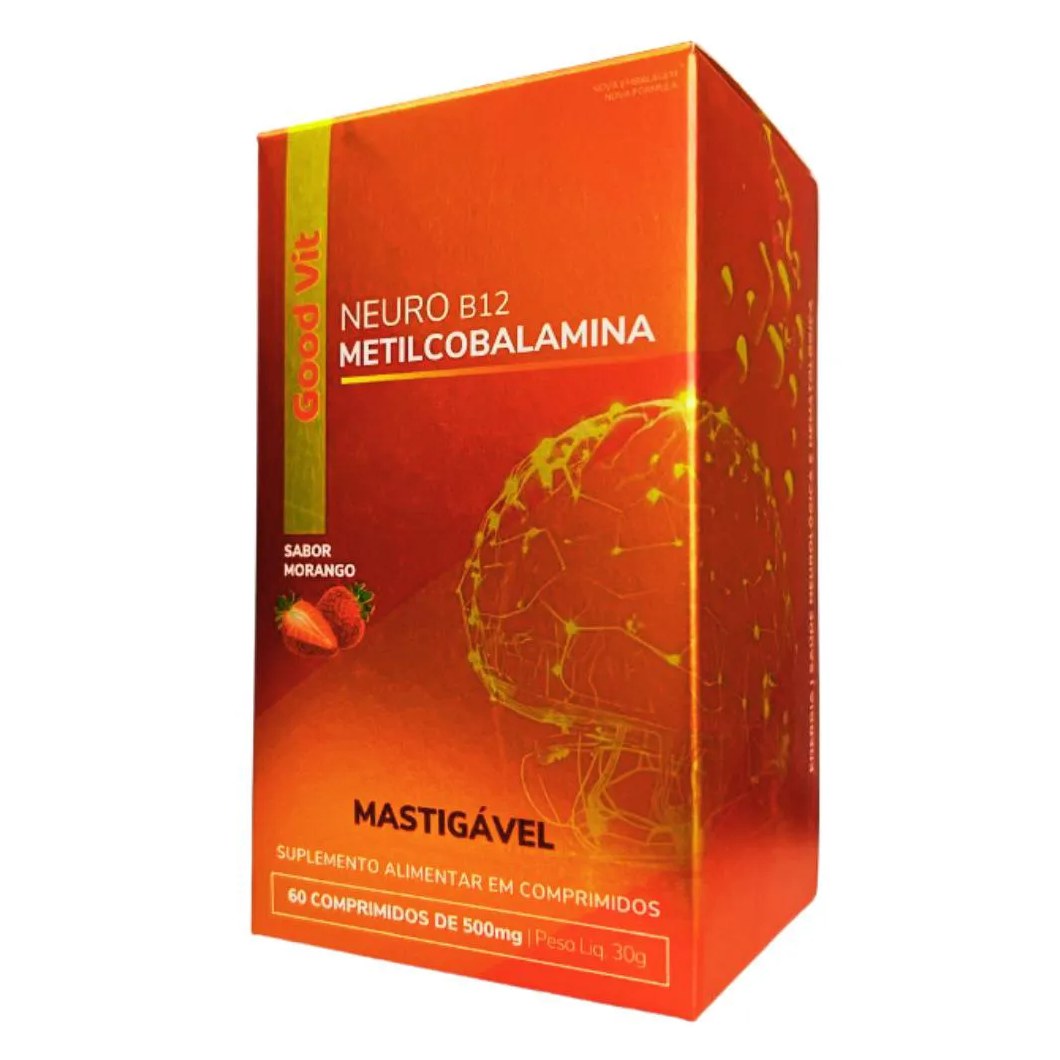 Neuro B12 Metilcobalamina C/60 comprimidos - Good Vit