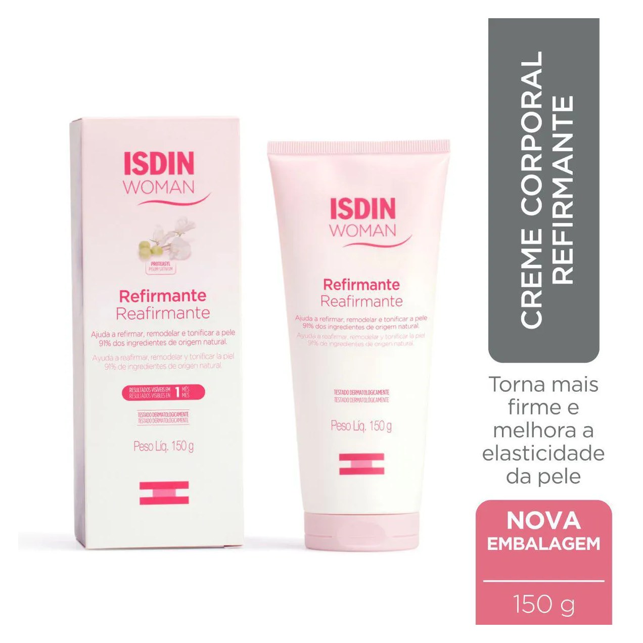 Creme para Firmeza da Pele Woman Isdin Reafirmante com 150ml