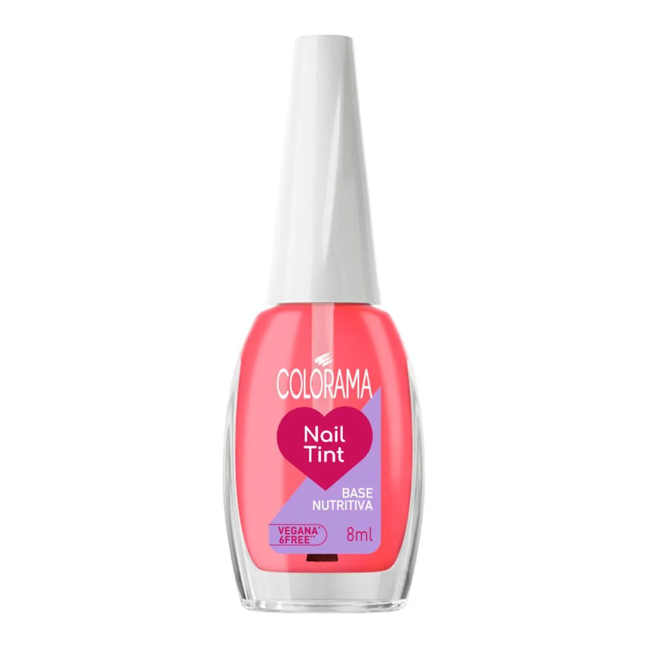 Esmalte Base Nutritiva Colorama Salva Unhas Nail Tint 8ml