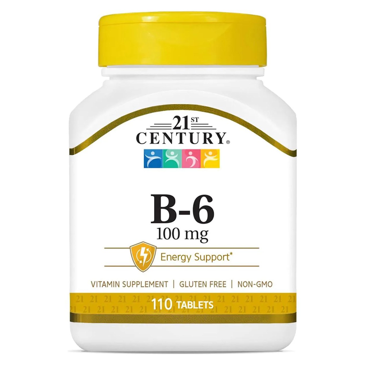 Vitamina B-6 100 Mg 110 comprimidos 21st Century