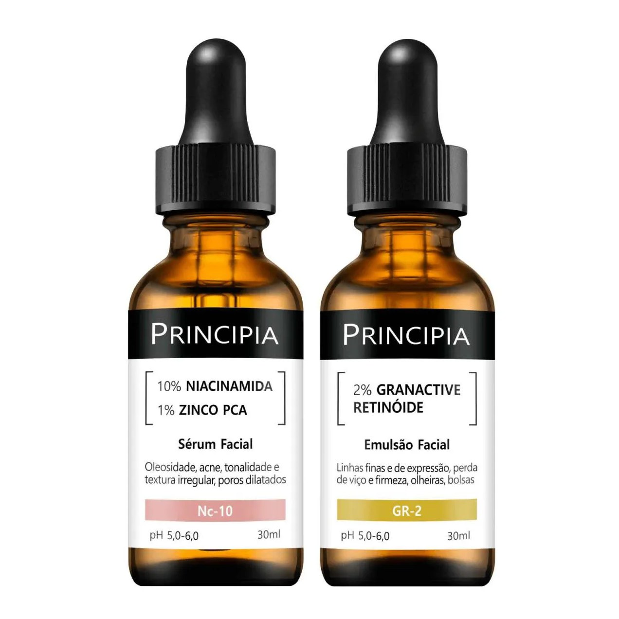 Kit 2 Séruns Principia Niacinamida + Retinóide