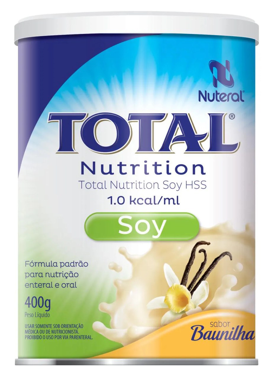 Nutrição Enteral 01 Latas Total Nutrition Soy Nuteral