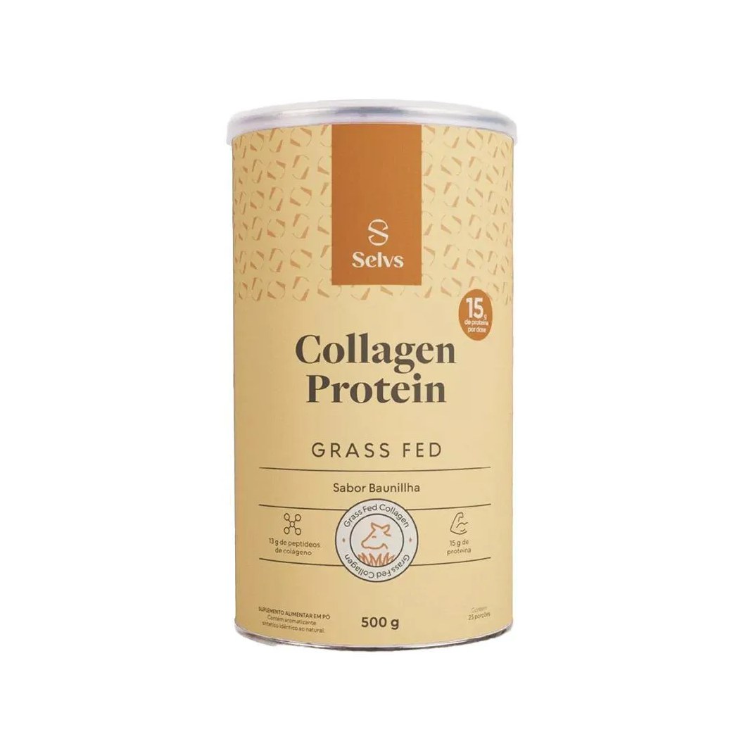 Selvs Collagen Protein Baunilha 500G