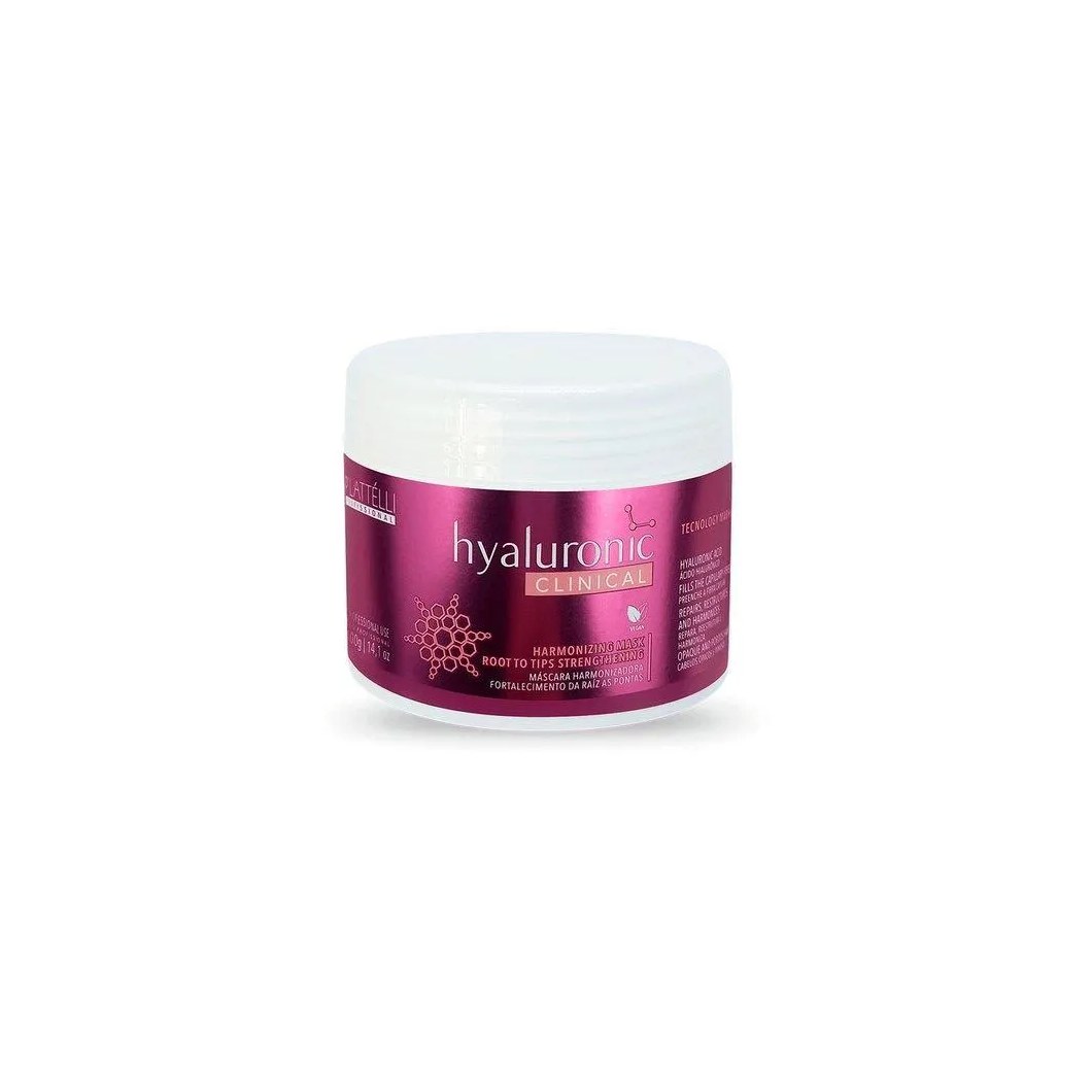 Máscara Plattélli Hyaluronic Clinical 500G