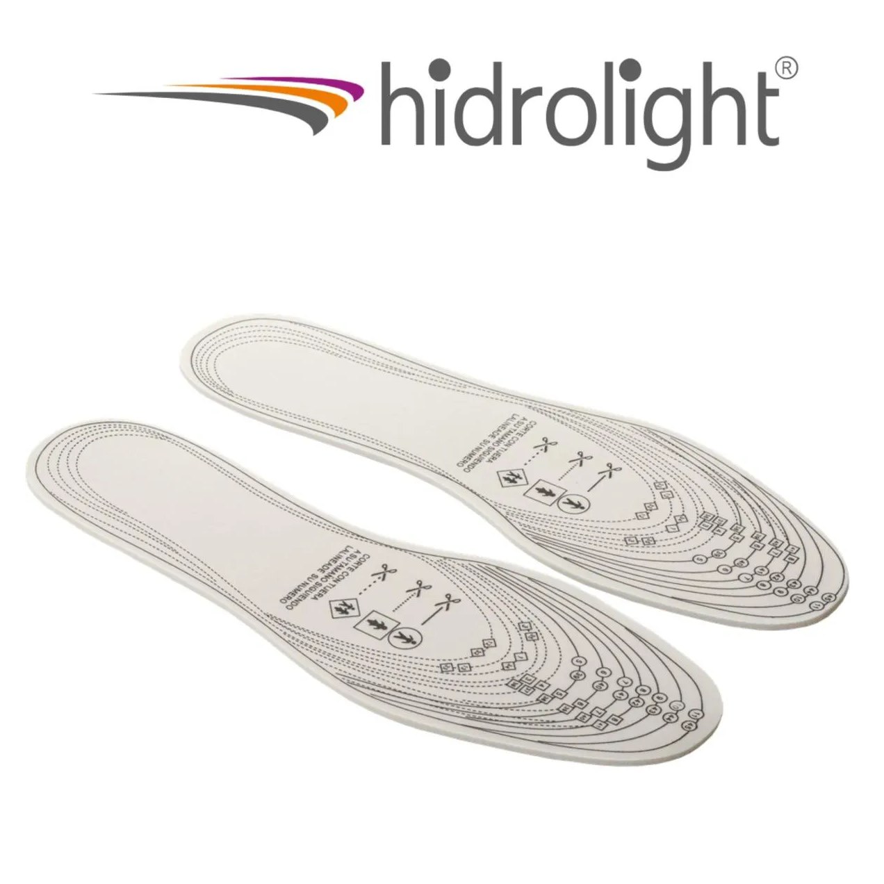 Palmilha Ortopedica Reduz Impacto em Espuma Recortavel 35 Ate 44 Hidrolight