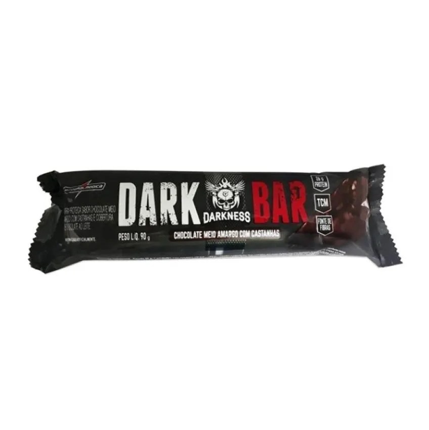Dark Bar (90G) - Sabor: Chocolate Meio Amargo C/ Castanhas