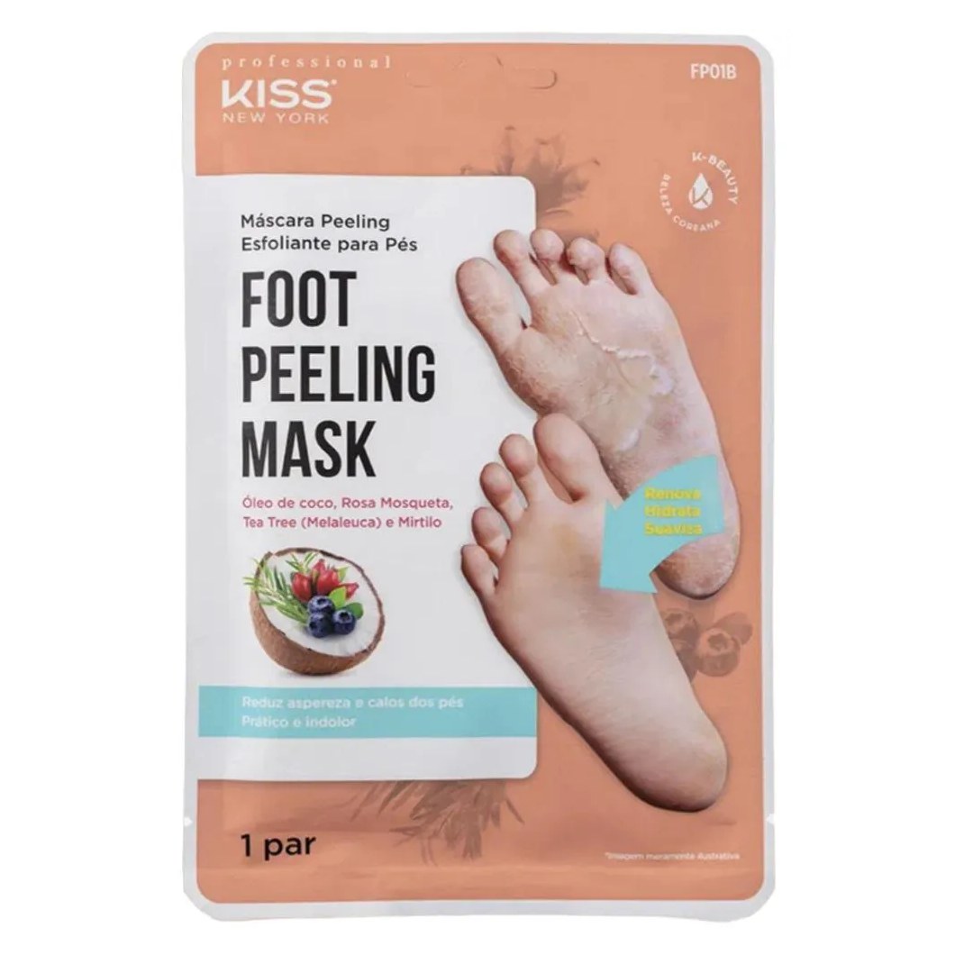 Mascara Tratamento P / Pes Peeling Esfoliante Renovação Kiss