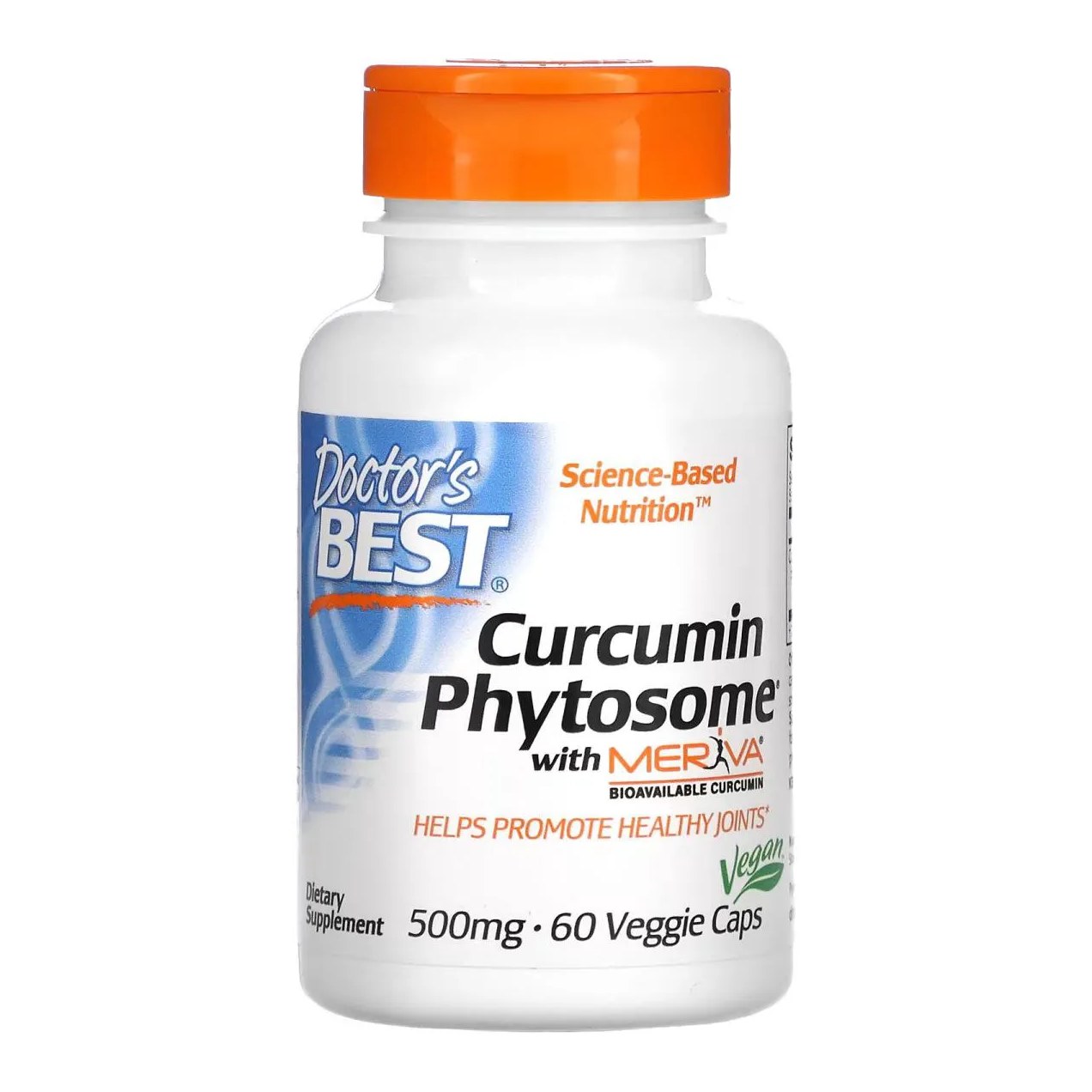 Curcumina Fitossomo 500mg 60 Capsulas Veganas - Doctor's Best