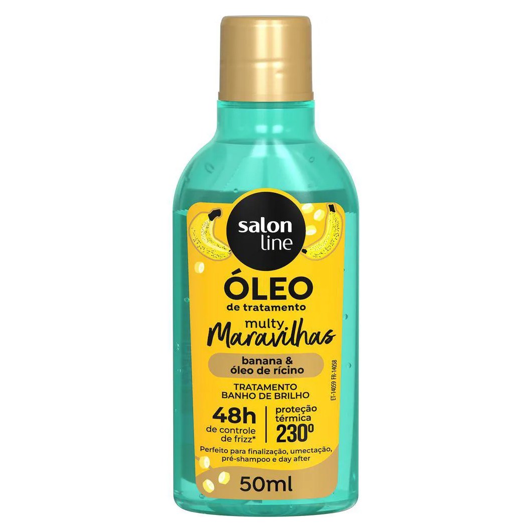 Óleo de Tratamento Capilar Salon Line Multy Maravilhas Banana 50ml
