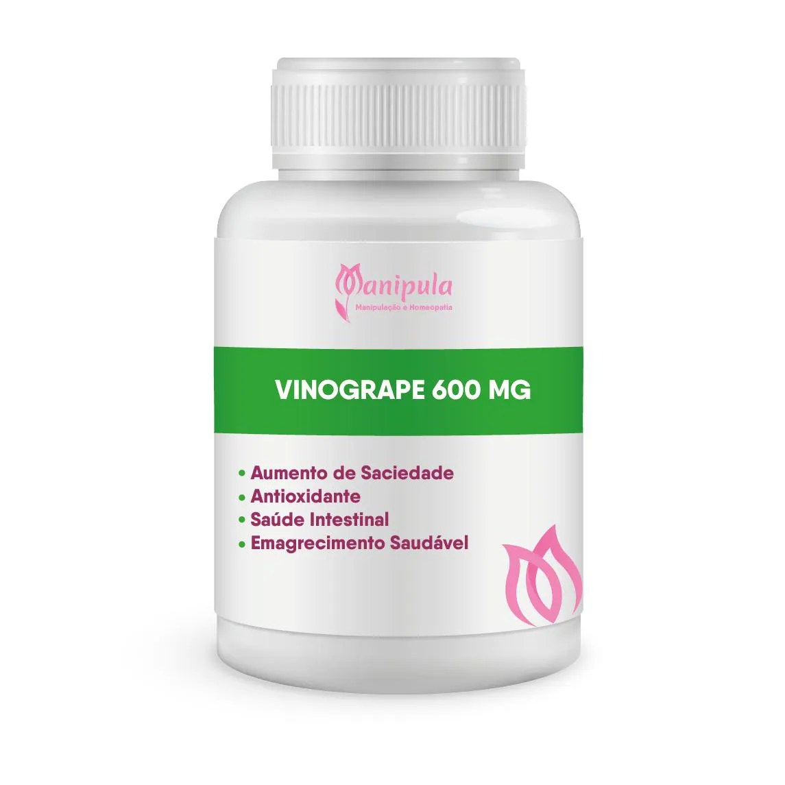 Vinogrape 600 mg - Selo de Autenticidade 30 Doses