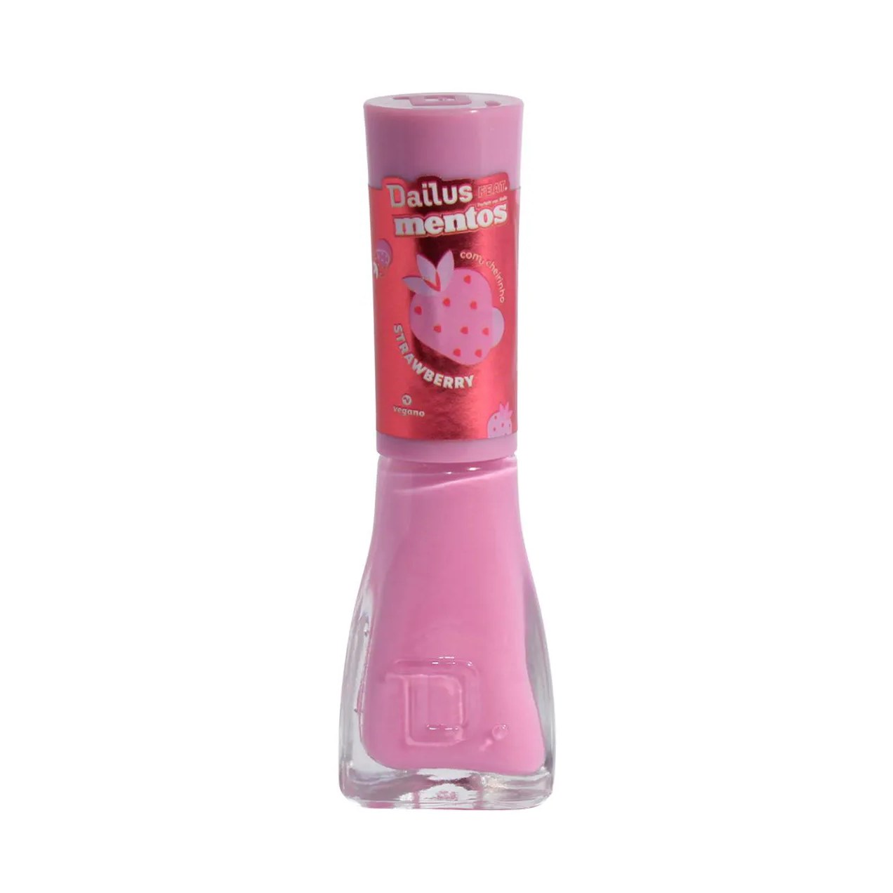 Esmalte Cremoso Dailus feat. Mentos 8ml - Strawberry