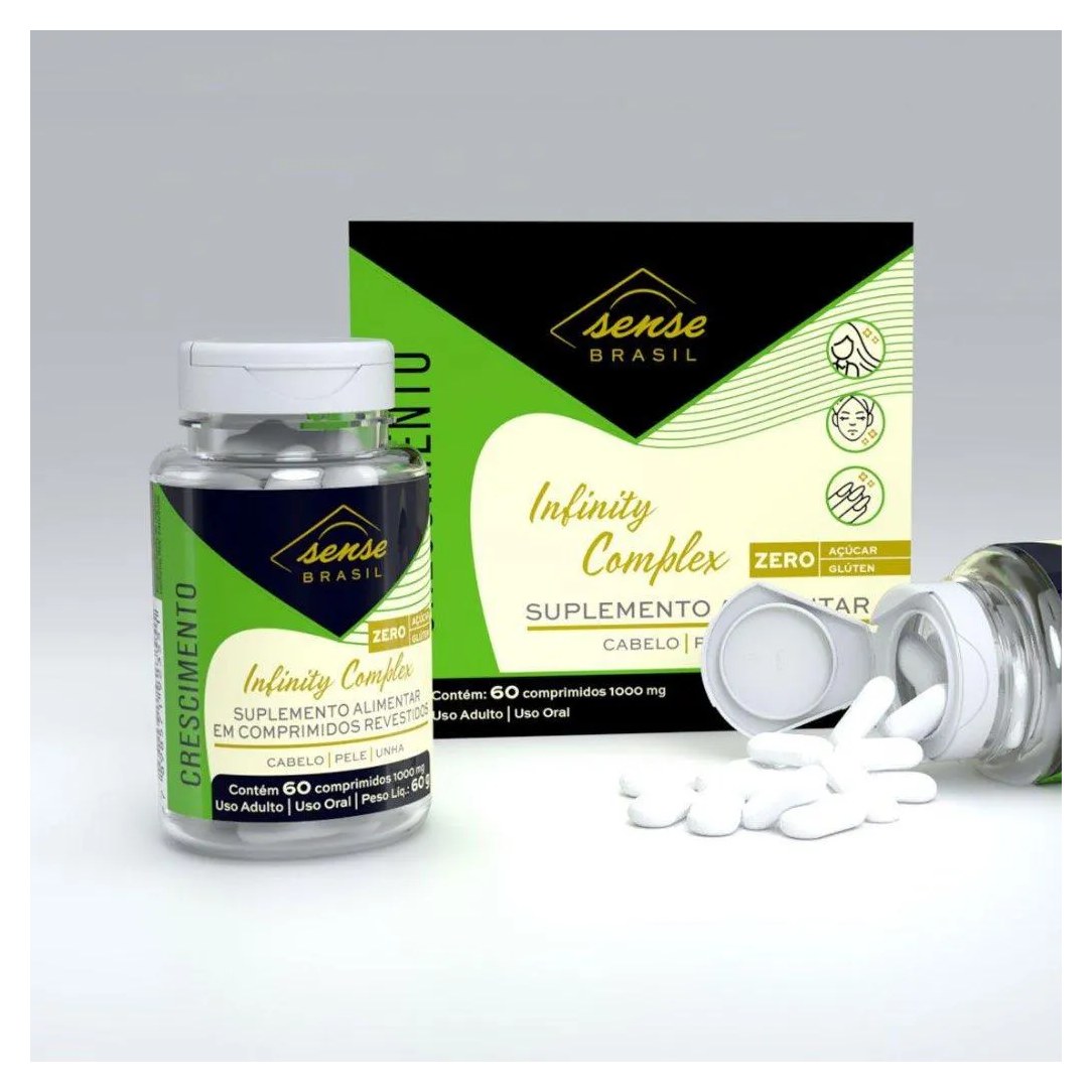 Complemento Sense Brasil Infinity Complex 60 comprimidos