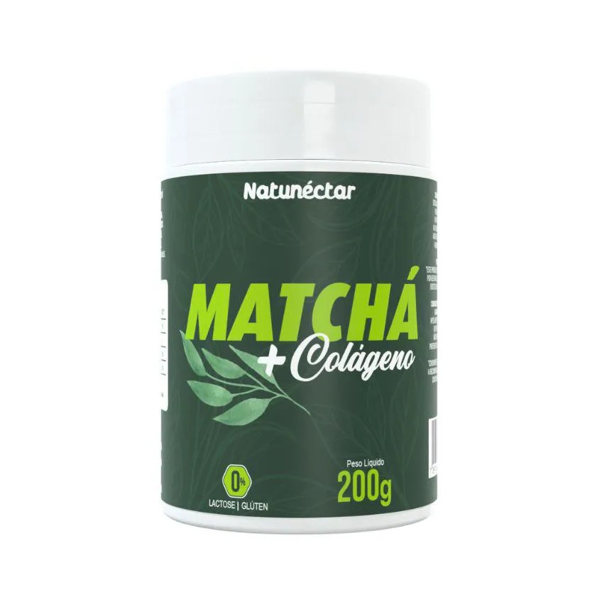 Matchá + Colágeno em Pó Natunectar - 200g