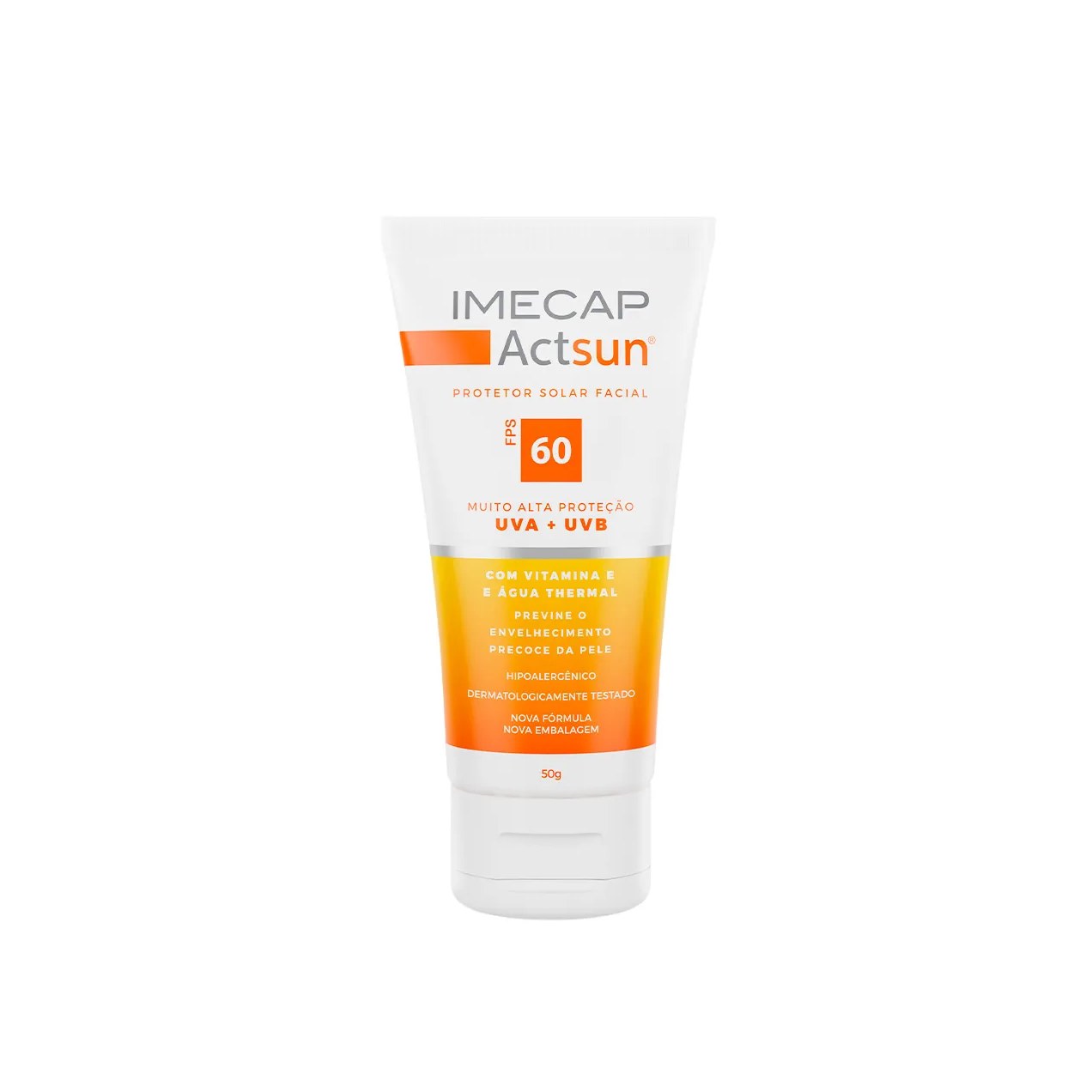 Protetor Solar Facial Imecap Actsun FPS 60 50g