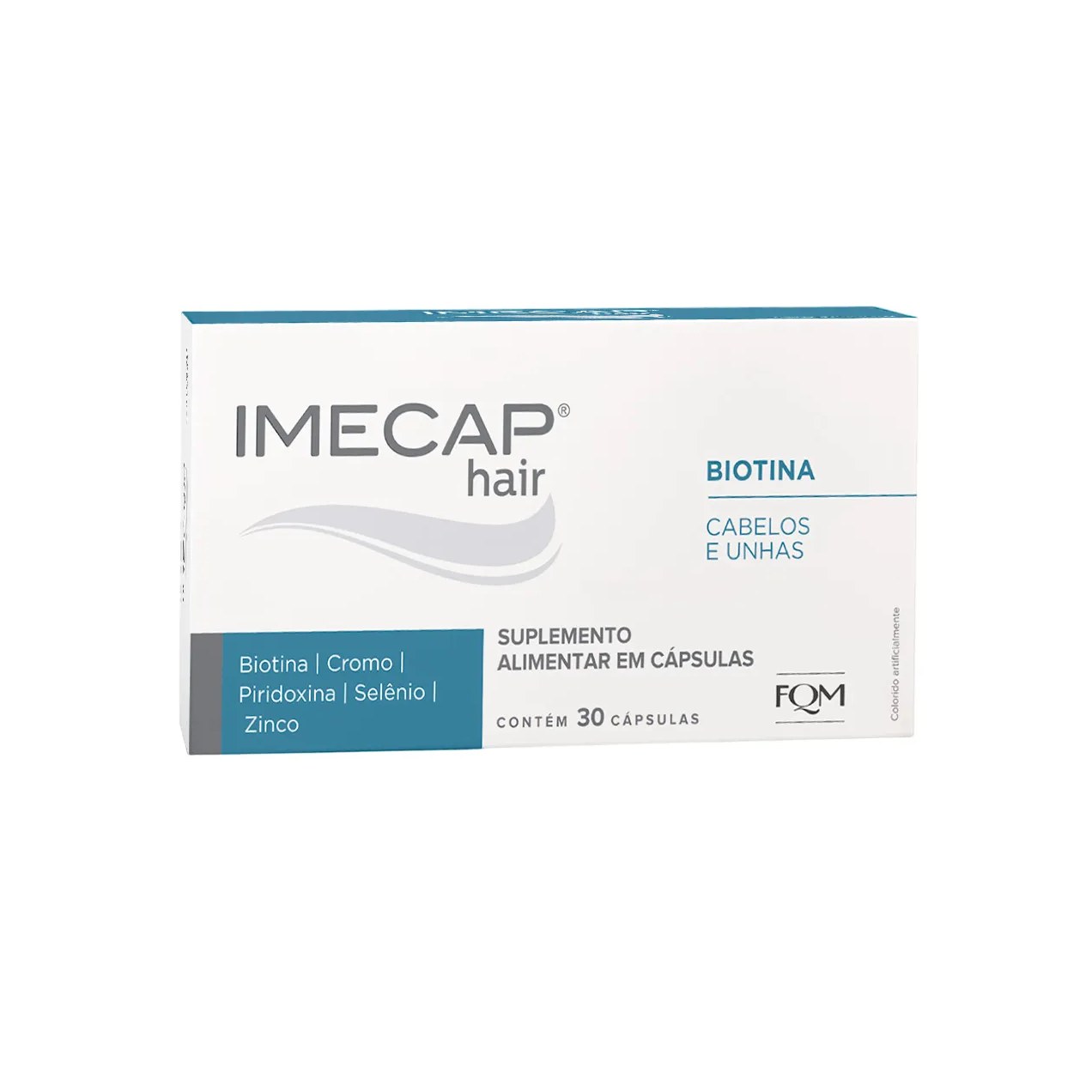 Suplemento Alimentar Imecap Hair Cabelos e Unhas 30 cápsulas
