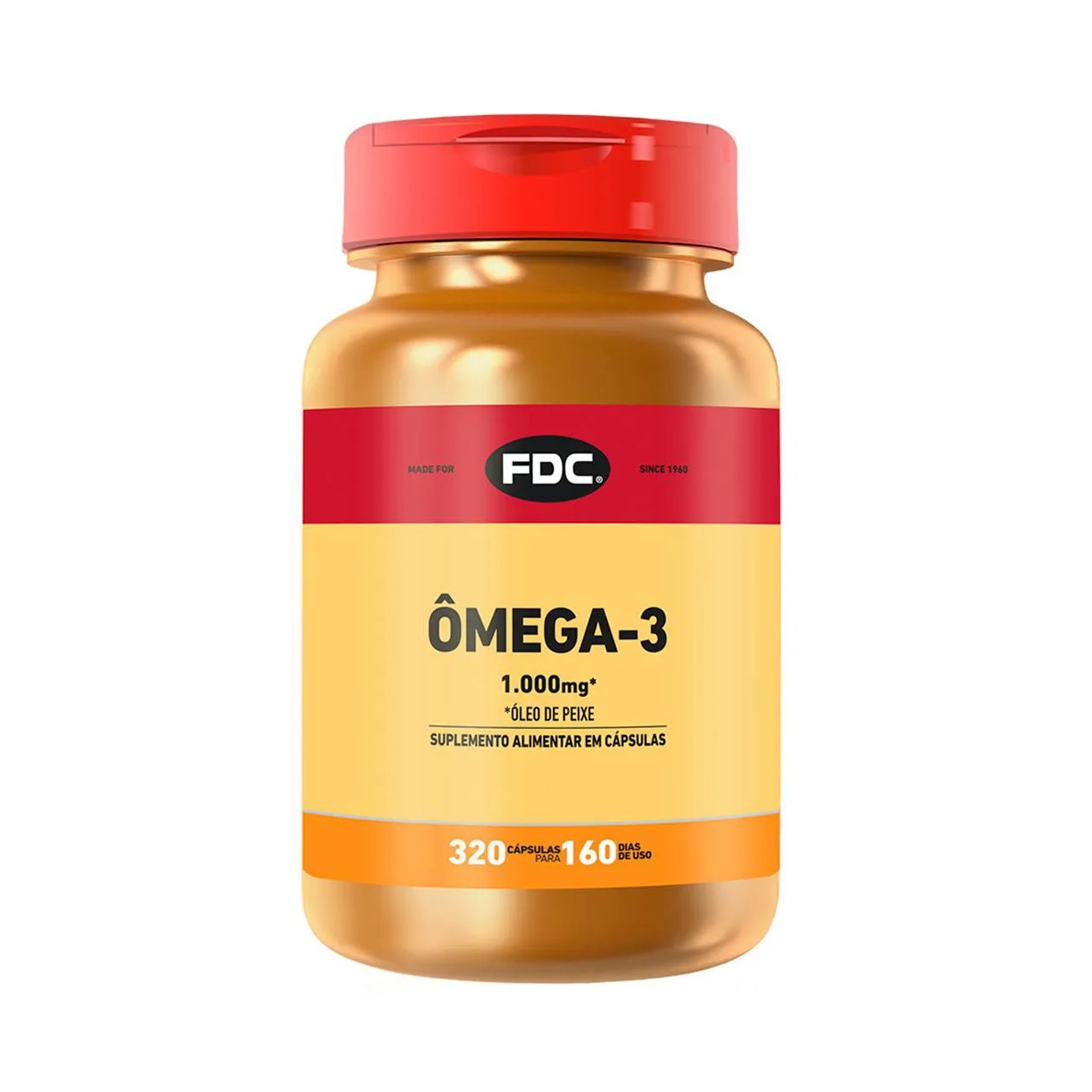 Ômega 3 FDC 1000mg 320 cápsulas
