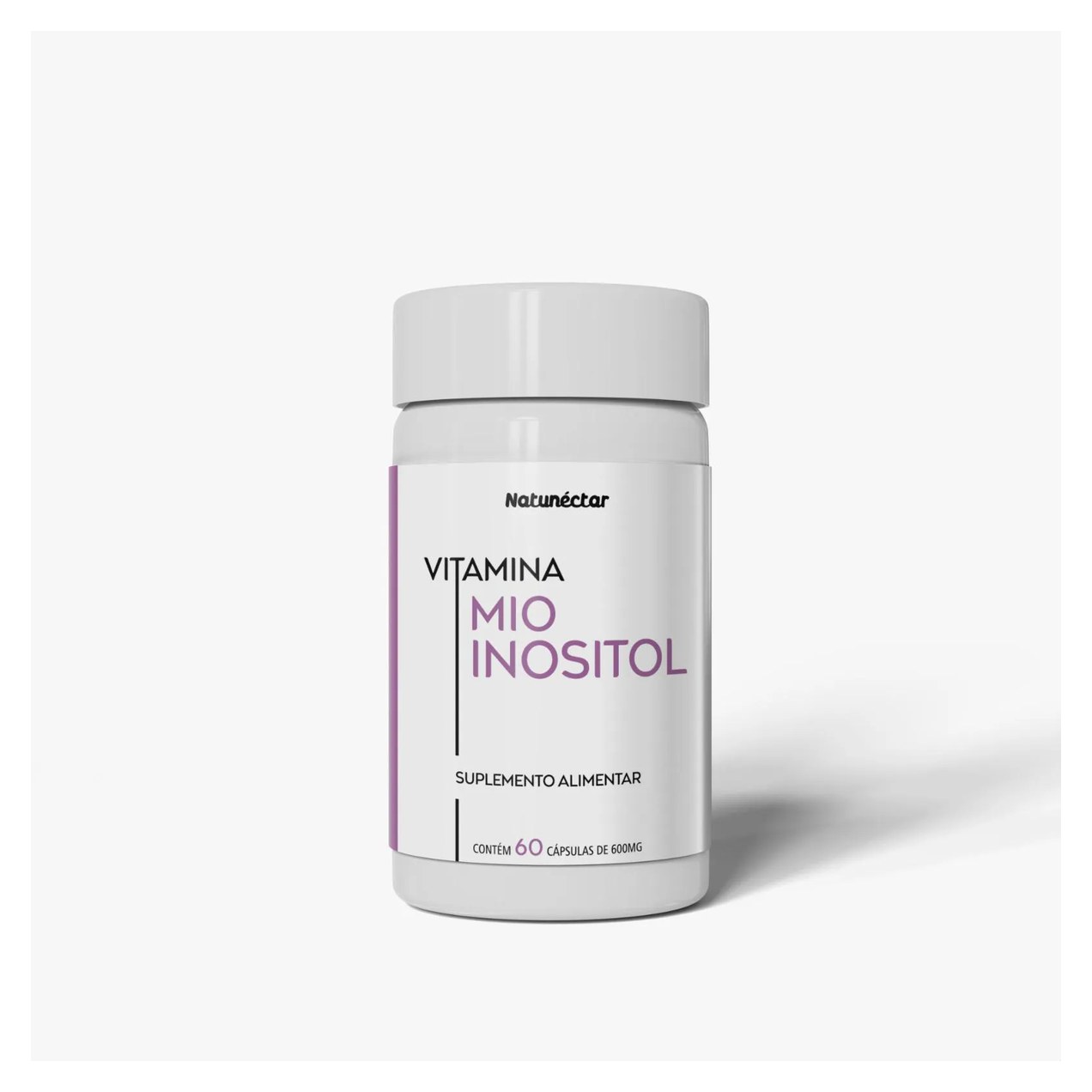 Mio Inositol - 100% Natural - 60 Cápsulas. 500mg - Natunéctar