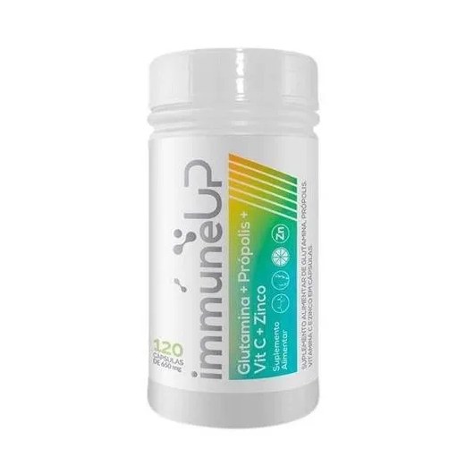 Immune Up - Vitamina C+própolis+glutamina+zinco - 120cp