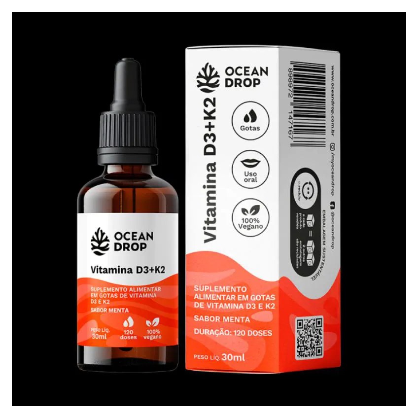 Vitamina D3 + K2 30ml Ocean Drop