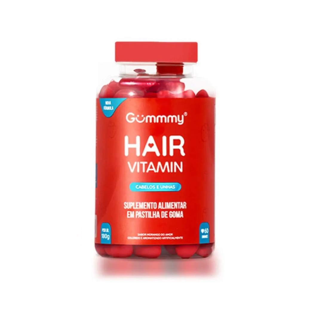 Gummmy Hair Vitamin (60 Gomas) - Morango