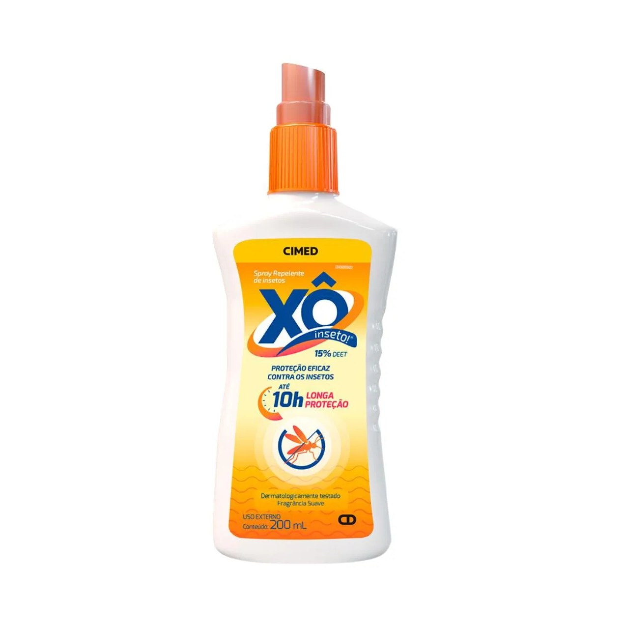 Spray Repelente Xo Inseto 15% Deet 200ML 01 unidades