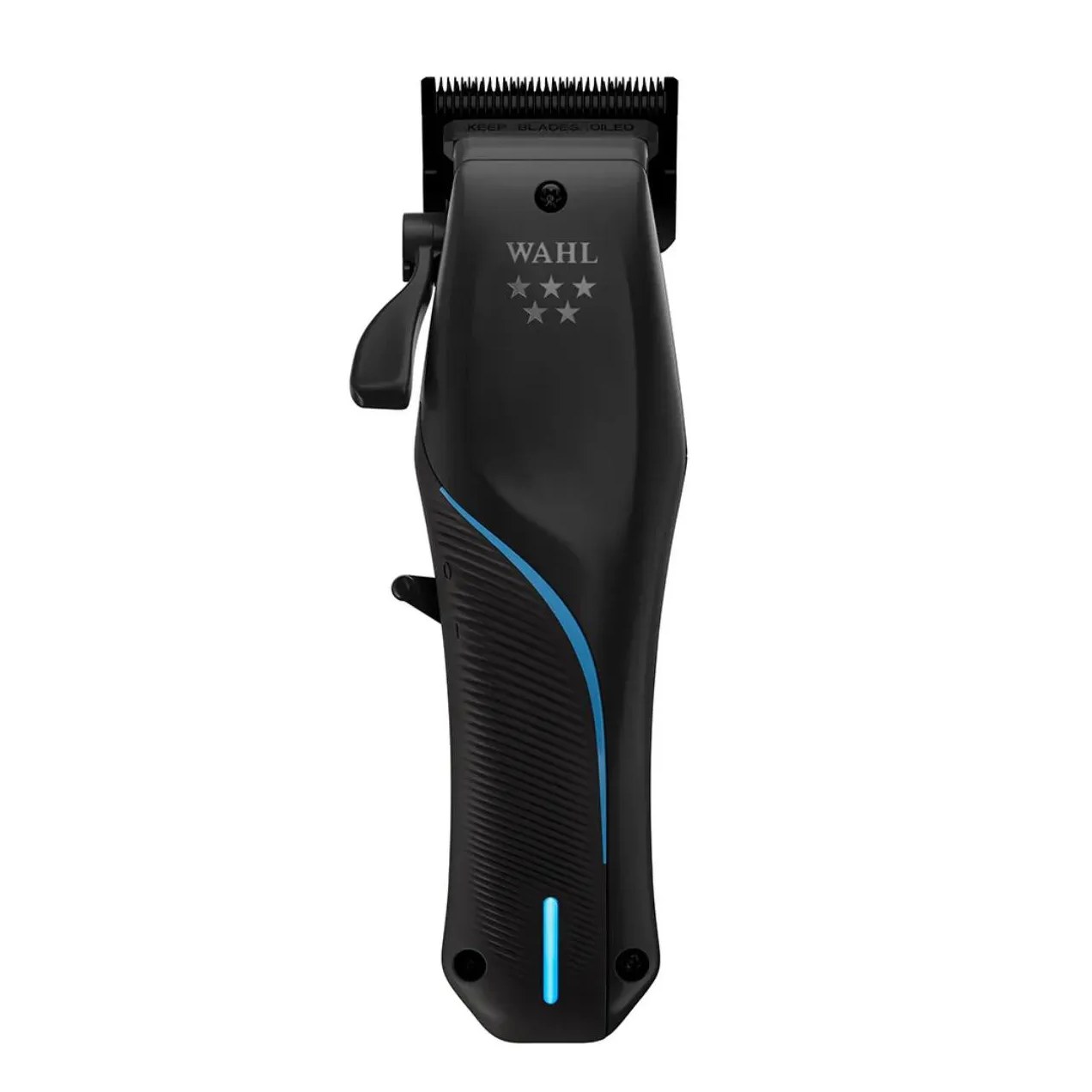 WAHL - MAQUINA DE CORTE VAPOR CORDLESS - PRETO FOSCO / AZUL - BIVOLT - LINHA PROFISSIONAL