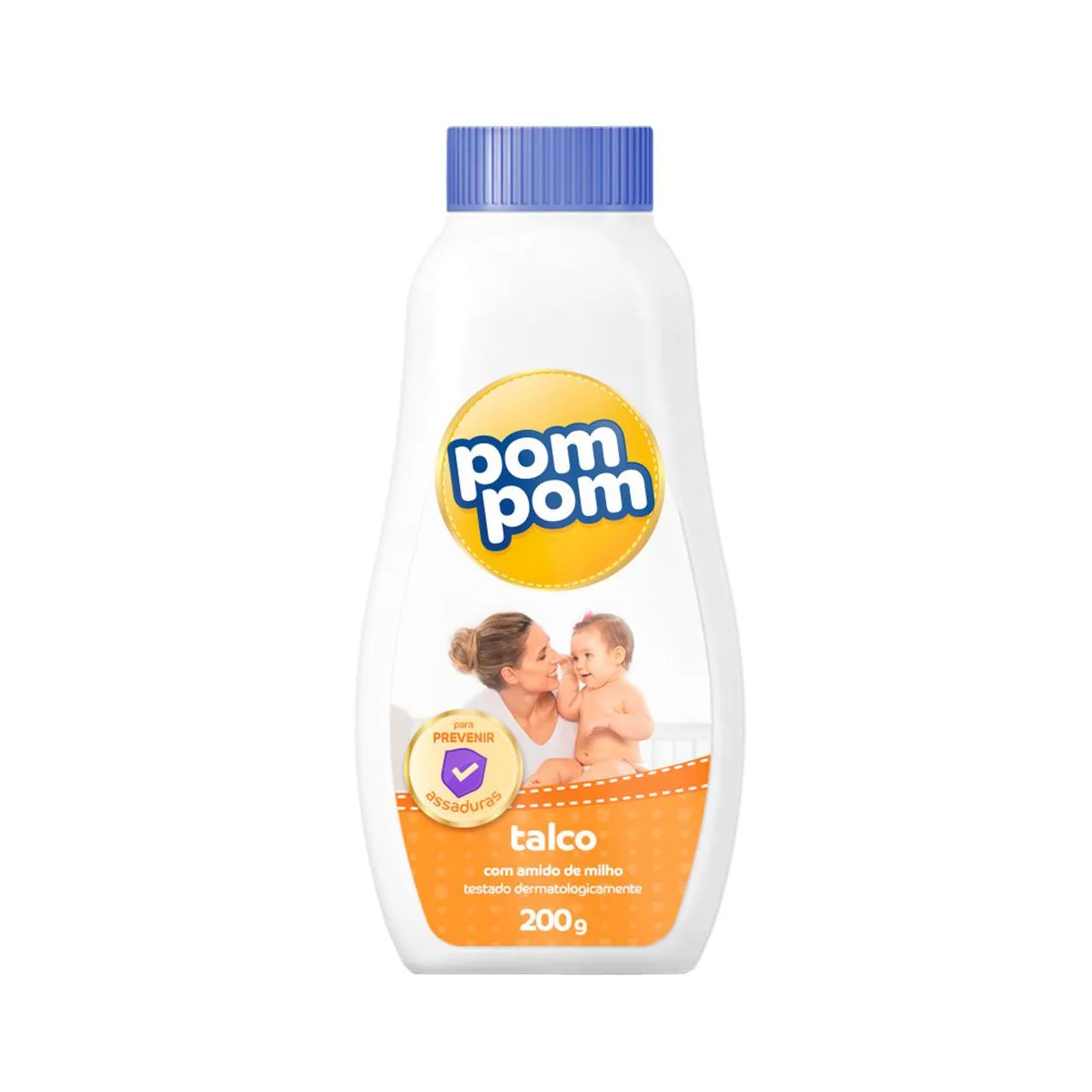 Kit Chá de Bebê Pom Pom Fralda XXG com Talco e Sabonete