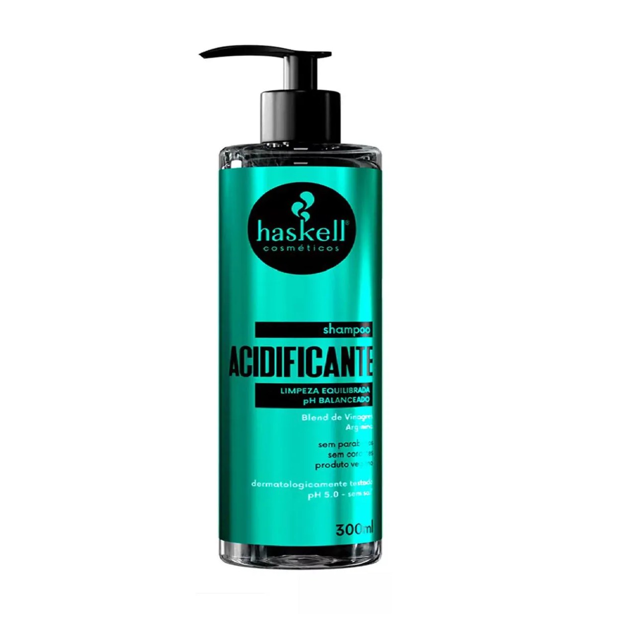Shampoo Acidificante 300ml Limpeza Equilibrada - Haskell