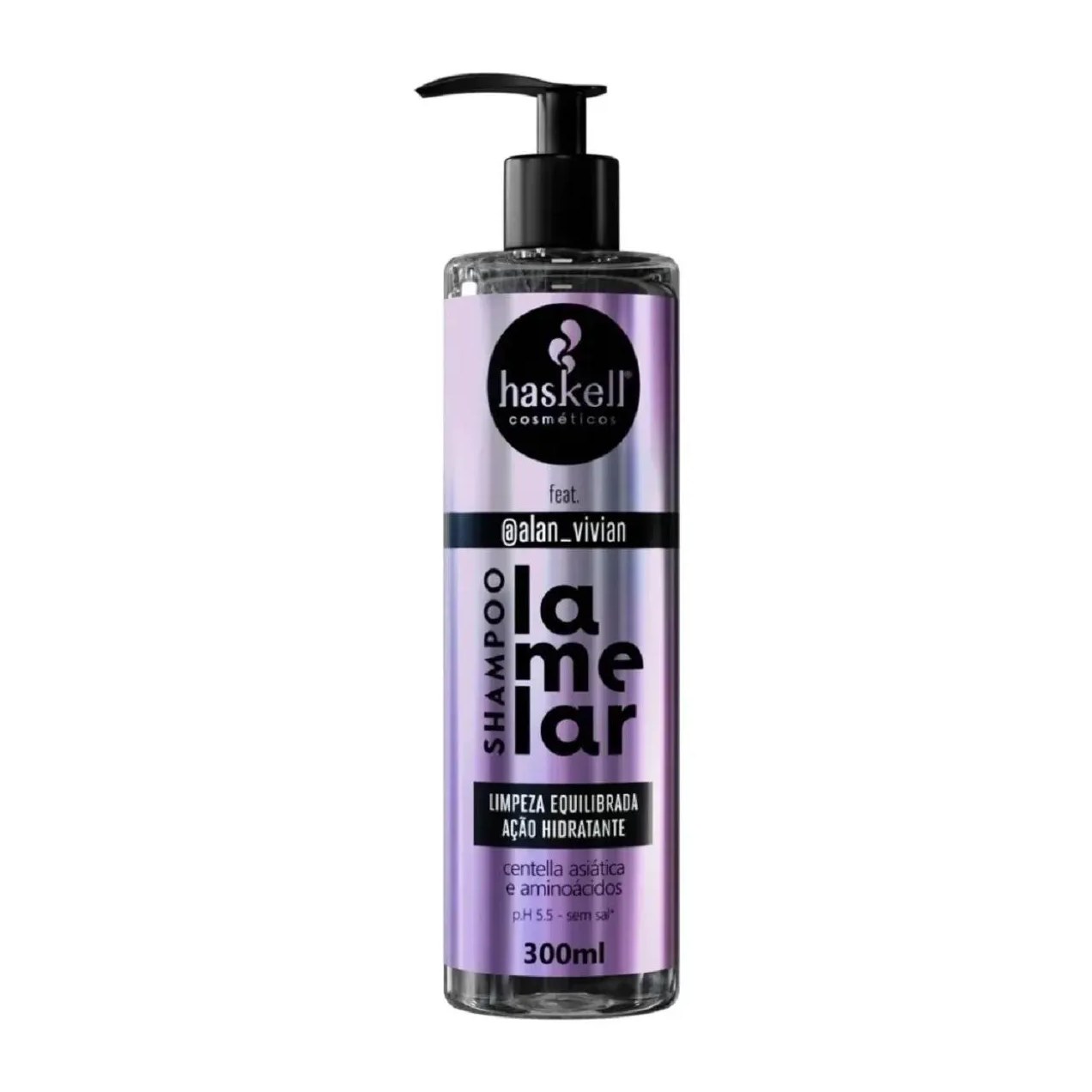 Shampoo Lamelar sem Sal 300ml - Haskell