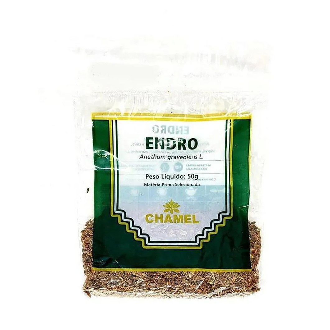 Pacote de Chá de Endro 50g - Chamel