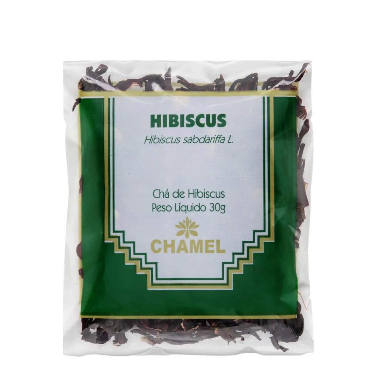 Pacote para Chá Hibiscus 30g - Chamel