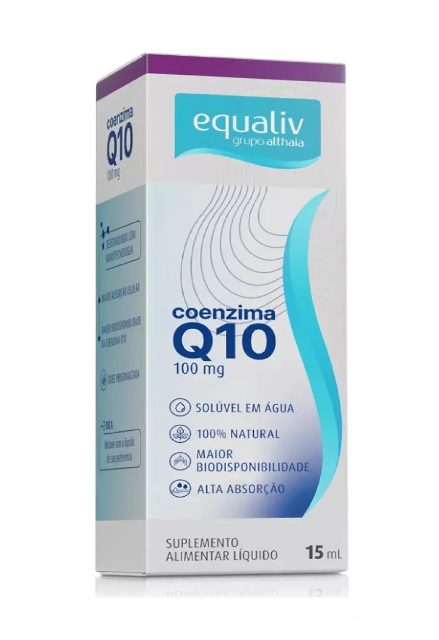 Suplemento Equaliv Coenzima Q10 100% Natural 15ml