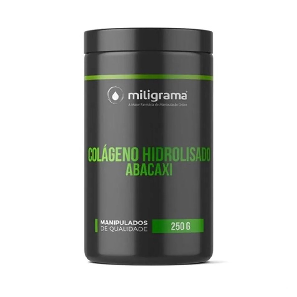 Colágeno Hidrolisado 250g Sabor Abacaxi