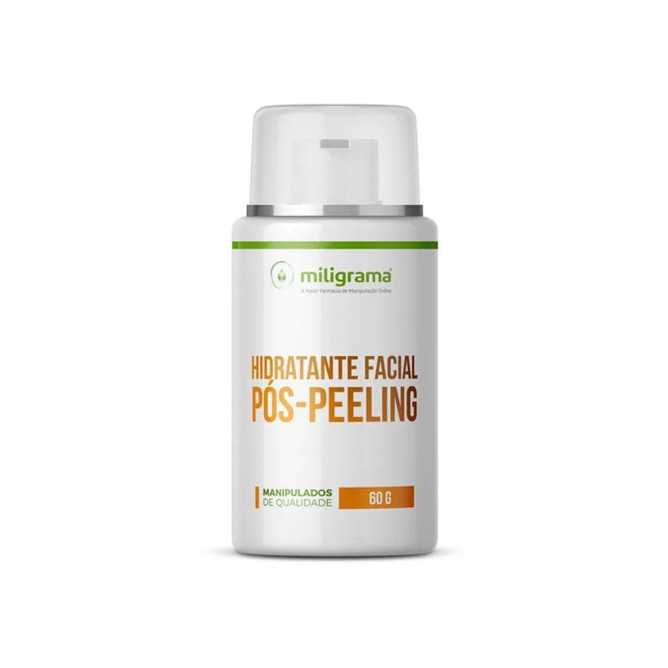 Hidratante Facial Pós-peeling com Ácido Hialurônico e Aquaporine 60g
