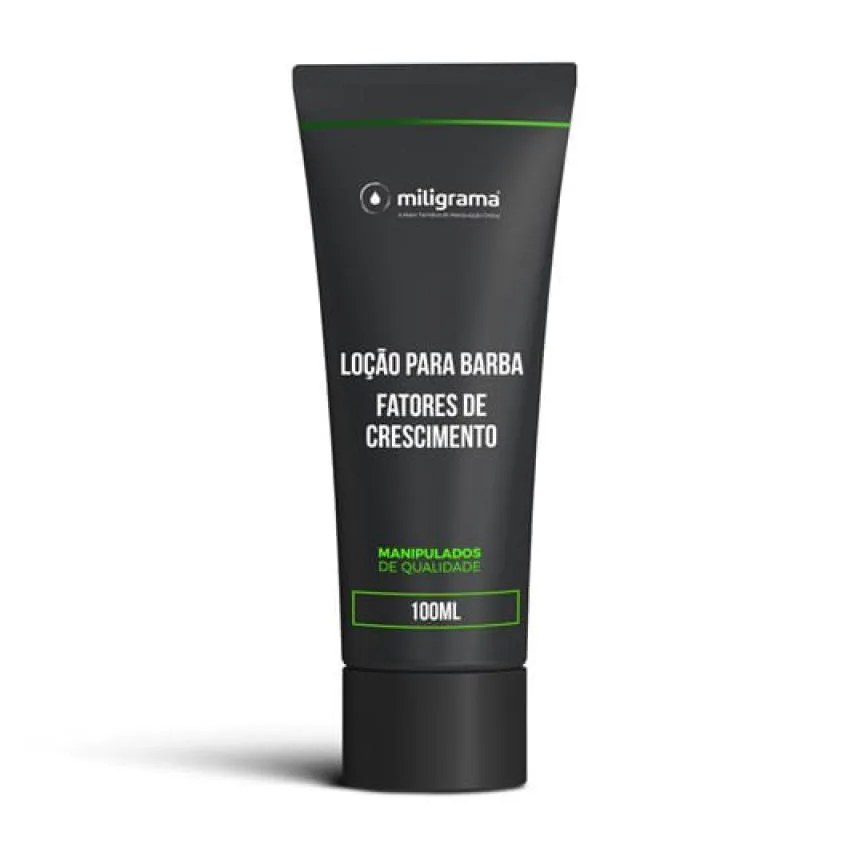 Loção para Barba com Fatores de Crescimento 100ml