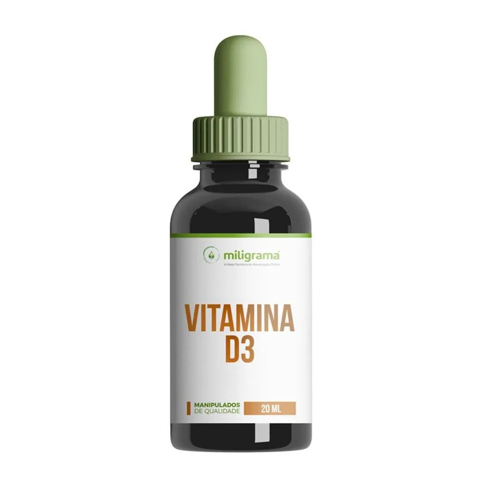 Solução de Vitamina D3 400 Ui/gota 20ml