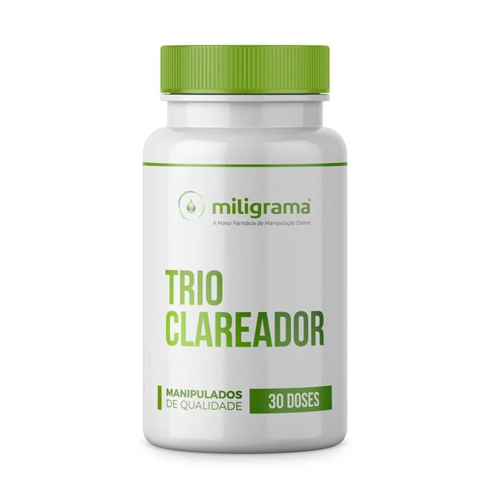 Trio Clareador com Selo de Autenticidade 30 Doses