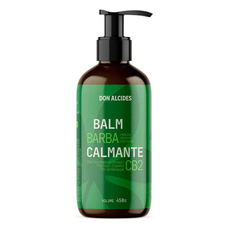 Balm para Barba Cb2 450g Calmante Original Kush Don Alcides