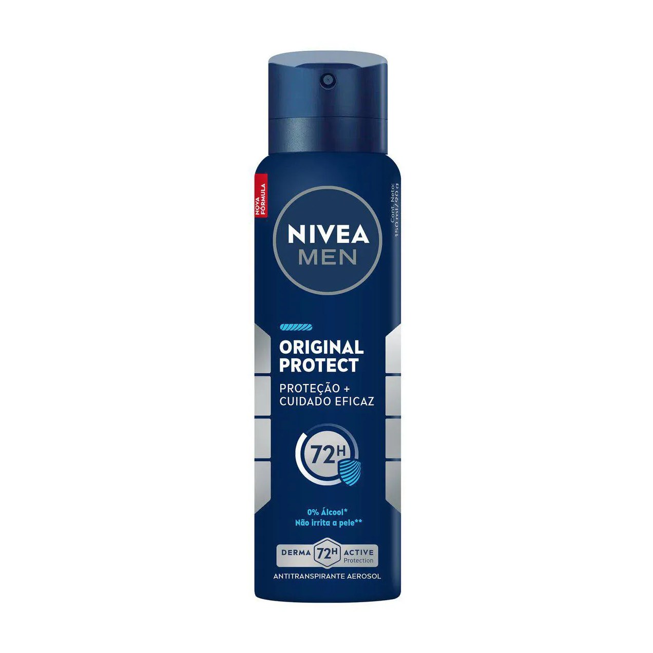 Desodorante Antitranspirante Aerosol Nivea Men Original Protect Masculino 48h 150ml