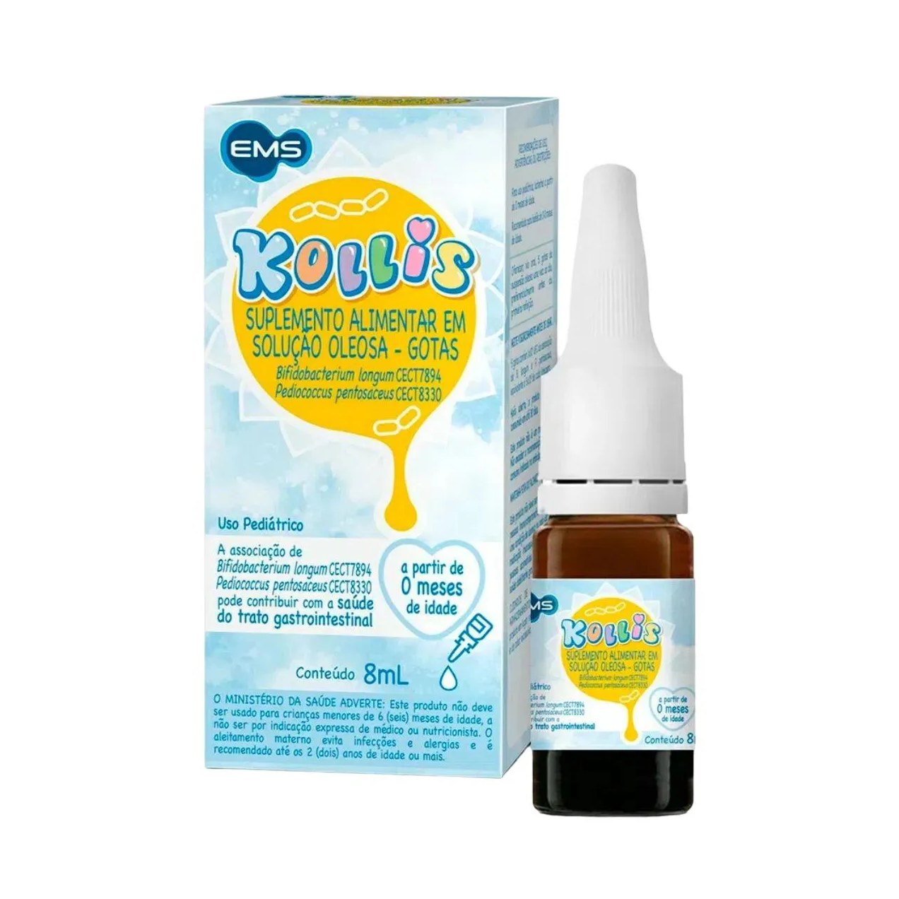 Suplemento Vitamina Kollis 8ml - Ems
